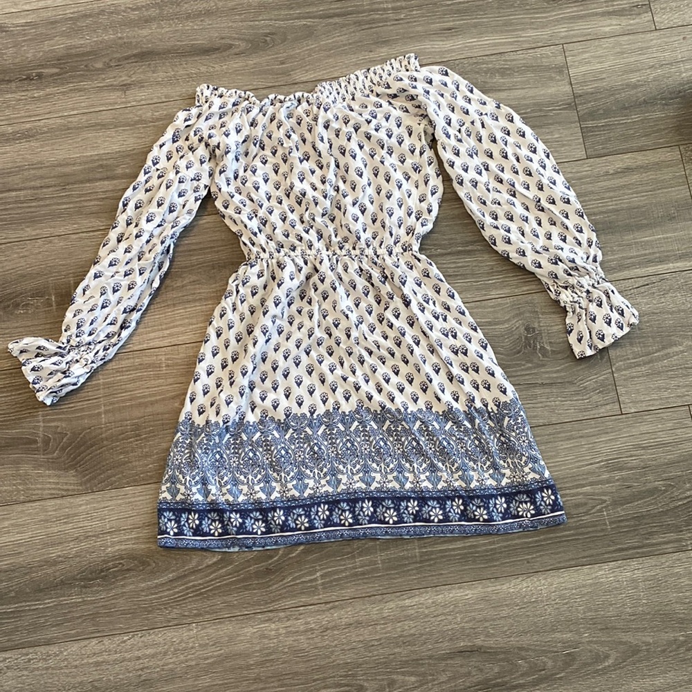 Hollister strapless dress